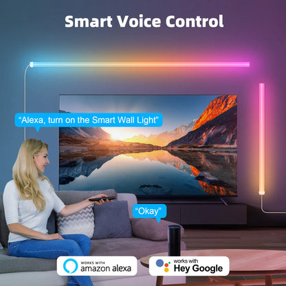 Smart LED Wall Light with WiFi and Music Sync